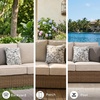 image:imageSignature Design by Ashley 3Seat Outdoor Patio Couch Handwoven WickerLight Brown