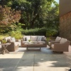 image:imageSignature Design by Ashley 3Seat Outdoor Patio Couch Handwoven WickerLight Brown