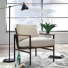 image:imageSignature Design by Ashley Accent Chair Cream Upholstered Wood TildenCream