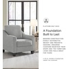 image:imageSignature Design by Ashley Adlai Casual Upholstered Chair Light Gray