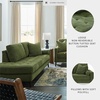 image:imageSignature Design by Ashley Bixler MidCentury Modern Tufted Rightarm Facing Corner Chaise Lounge GreenGreen