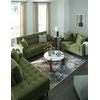 image:imageSignature Design by Ashley Bixler MidCentury Modern Tufted Rightarm Facing Corner Chaise Lounge GreenGreen