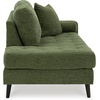 image:imageSignature Design by Ashley Bixler MidCentury Modern Tufted Rightarm Facing Corner Chaise Lounge GreenGreen