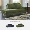 image:imageSignature Design by Ashley Bixler MidCentury Modern Tufted Rightarm Facing Corner Chaise Lounge GreenGreen