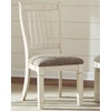 image:imageSignature Design by Ashley Bolanburg Modern Farmhouse Upholstered Dining Chair 2 Count Brown Bolanburg 20 Upholstered Dining Room Chair Set of 2 Antique WhiteTan Solid Back