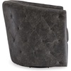 image:imageSignature Design by Ashley Brentlow Swivel Barrel Accent Chair GraniteDistressed Black