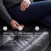 image:imageSignature Design by Ashley Bryceview Modern Tufted Chaise Lounge No Assembly Required Combination of Leather and Faux Leather Indoor Relaxation Black 42 WSofa