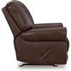 image:imageSignature Design by Ashley Colleton Leather Rocker Recliner Dark Brown