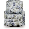 image:imageSignature Design by Ashley Dustinford Swivel Glider Accent Chair Floral