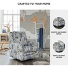 image:imageSignature Design by Ashley Dustinford Swivel Glider Accent Chair Floral
