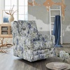 image:imageSignature Design by Ashley Dustinford Swivel Glider Accent Chair Floral