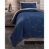 image:imageSignature Design by Ashley Ekin Contemporary Constellation Design Reversible Twin Comforter with One Sham Set Blue Gray