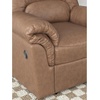 image:imageSignature Design by Ashley Faux Leather Manual Rocker Recliner CaramelCarmel