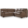 image:imageSignature Design by Ashley Faux Leather Manual Rocker Recliner CaramelCarmel