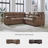 image:imageSignature Design by Ashley Faux Leather Manual Rocker Recliner CaramelCarmel