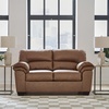 image:imageSignature Design by Ashley Faux Leather Manual Rocker Recliner CaramelCarmel