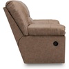 image:imageSignature Design by Ashley Faux Leather Manual Rocker Recliner CaramelCarmel