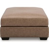image:imageSignature Design by Ashley Faux Leather Manual Rocker Recliner CaramelCarmel