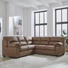 image:imageSignature Design by Ashley Faux Leather Manual Rocker Recliner CaramelCarmel