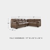 image:imageSignature Design by Ashley Faux Leather Manual Rocker Recliner CaramelCarmel