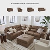 image:imageSignature Design by Ashley Faux Leather Manual Rocker Recliner CaramelCarmel