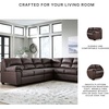 image:imageSignature Design by Ashley Faux Leather Manual Rocker Recliner CaramelUmber