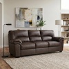 image:imageSignature Design by Ashley Faux Leather Manual Rocker Recliner CaramelUmber