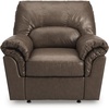 image:imageSignature Design by Ashley Faux Leather Manual Rocker Recliner CaramelUmber