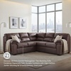 image:imageSignature Design by Ashley Faux Leather Manual Rocker Recliner CaramelUmber