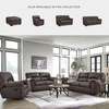 image:imageSignature Design by Ashley Faux Leather Manual Rocker Recliner CaramelUmber