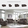 image:imageSignature Design by Ashley Faux Leather Manual Rocker Recliner CaramelUmber