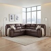 image:imageSignature Design by Ashley Faux Leather Manual Rocker Recliner CaramelUmber