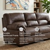 image:imageSignature Design by Ashley Faux Leather Manual Rocker Recliner CaramelUmber