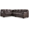image:imageSignature Design by Ashley Faux Leather Manual Rocker Recliner CaramelUmber