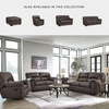 image:imageSignature Design by Ashley Faux Leather Manual Rocker Recliner CaramelUmber