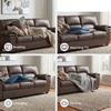 image:imageSignature Design by Ashley Faux Leather Manual Rocker Recliner CaramelUmber