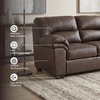 image:imageSignature Design by Ashley Faux Leather Manual Rocker Recliner CaramelUmber