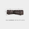 image:imageSignature Design by Ashley Faux Leather Manual Rocker Recliner CaramelUmber