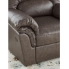 image:imageSignature Design by Ashley Faux Leather Manual Rocker Recliner CaramelUmber