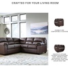 image:imageSignature Design by Ashley Faux Leather Manual Rocker Recliner CaramelUmber