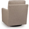 image:imageSignature Design by Ashley Freybourne NextGen Nuvella Casual Stain Resistant Swivel Accent Chair with Reversible Cushions Light GrayLight Brown
