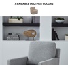 image:imageSignature Design by Ashley Freybourne NextGen Nuvella Casual Stain Resistant Swivel Accent Chair with Reversible Cushions Light GrayLight Gray