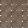 image:imageSignature Design by Ashley Jameset MidCentury Modern Accent Chair with Foot Rest Leather Woven Strips and Tight Seat Light Brown