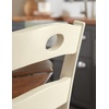 image:imageSignature Design by Ashley Ladder Back Dining Chairs Set of 2 CreamBrownCream  Brown