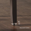 image:imageSignature Design by Ashley Ladder Back Dining Chairs Set of 2 CreamBrownLight Brown  Dark Brown