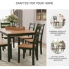image:imageSignature Design by Ashley Ladder Back Dining Chairs Set of 2 CreamBrownLight Brown  Green