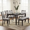 image:imageSignature Design by Ashley Langwest 6Piece Dining Table Set with BenchBrown