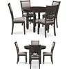 image:imageSignature Design by Ashley Langwest 6Piece Dining Table Set with BenchBrown