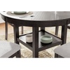 image:imageSignature Design by Ashley Langwest 6Piece Dining Table Set with BenchBrown