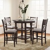 image:imageSignature Design by Ashley Langwest 6Piece Dining Table Set with BenchBrown